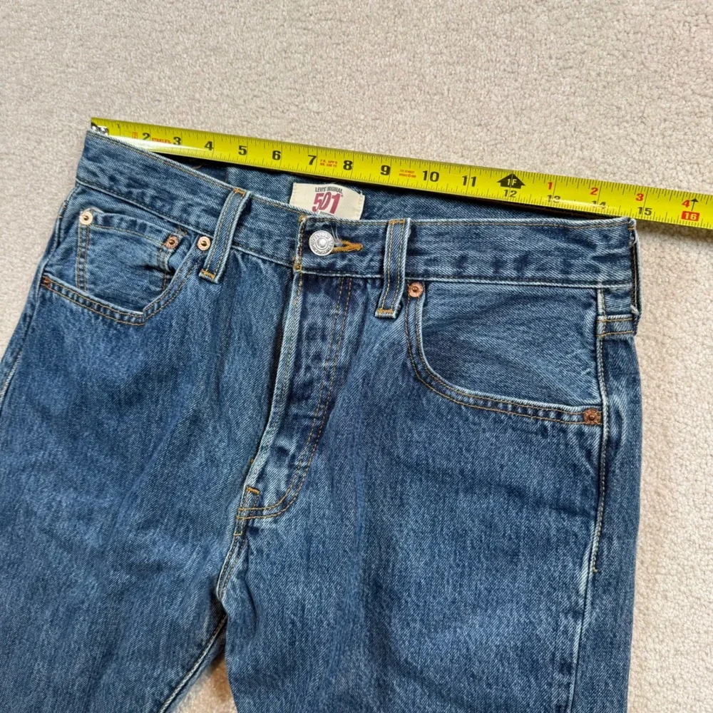 VTG Y2K Levi's 501 Original Jeans Mens 32x30 Medium Wash Straight Leg Button Fly